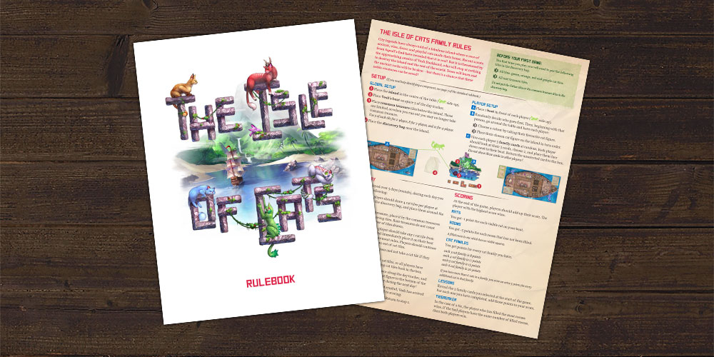 The Isle of Cats rulebook - The City of Games