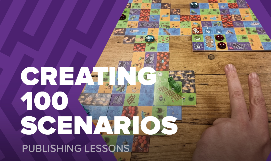 Creating a game with 100 scenarios - The City of Games