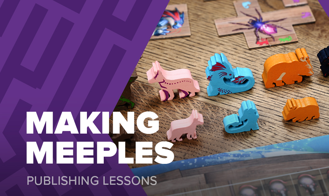 Wooden Gaming Components, Wooden Game Meeples Bits